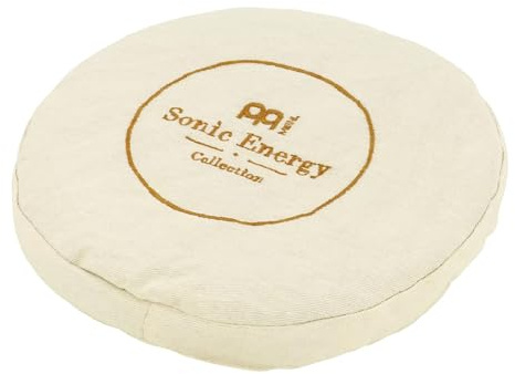 Sonic Energy Kissen für Metallklangschale – 21 cm – Aus Baumwollleinen, mit Buchweizenfüllung – Für rutschfesten Stand (SB-BC-21)