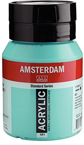Amsterdam Standard Series Acrylique Pot 500 ml Vert Turquoise 661 (17726612)