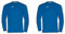 Joma - Camiseta Deportiva Manga Larga Hombre - Ligera y Transpirable Ideal para Todo Tipo de Deporte - Combi S - Royal