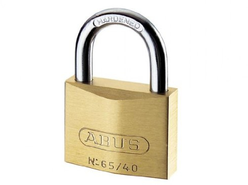 ABUS 11404 Brass Padlock with 6254 Alike Keyed