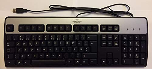 Norwegian Keyboard HP Language Keyboard USB by Hewlett Packard
