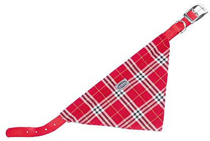 Nobby Halsband mit Tuch, rot L: 57 cm, B: 25 mm, 1 Stück