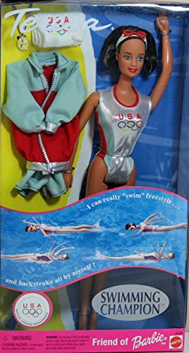 Teresa, Swimming Champion, Friend of Barbie, Mattel 25489