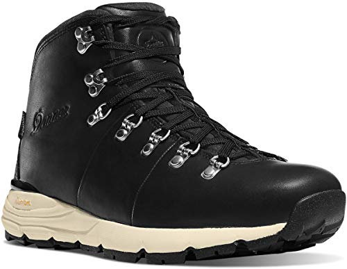 Danner Mountain Light II Gore-Tex wasserdichte Wanderstiefel für Herren mit strapazierfähigem Vollnarbenleder, atmungsaktiver Gore-Tex-Barriere und Traktions-Laufsohle, Schwarz, 10 EE