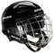 Bauer Erwachsene Helm Helmet Lil Sport Combo mit Gitter, Schwarz, One Size