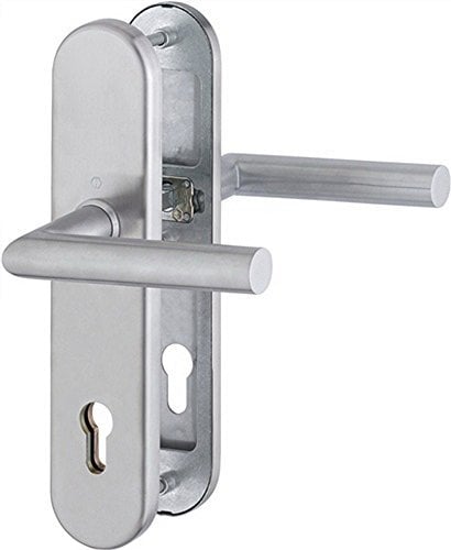 Schutz-Drückergarnitur Amsterdam E1400Z/3331/3330 PZ Entfernung 92mm