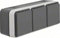 Berker SCHUKO-Steckdose 3fach 47733515 Klappdeck. lichtgrau W.1 Steckdose 4011334404293 by