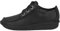 Clarks Funny Dream, Scarpe Donna, Black Leather, 41.5 EU