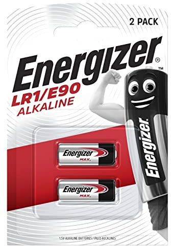 Energiz Lot de 2 piles alcalines LR1/E90 235421