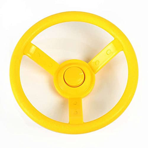 Gartenpirat Lenkrad gelb für Spielturm, Spielhaus, Spielanlage
