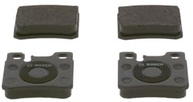 Bosch BP764 - Brake Pads Car Rear Axle - 1 Set of 4 Pads | Bosch Quality - Reduced Noise and Dust - ECE-R90 Certified - Copper-Free