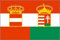 FRIP-Versand Fahne Österreich-Ungarn Rot-Weiß 90x150cm
