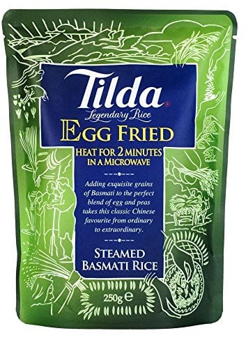 Tilda Steamed Basmati Rice Egg Fried (250g) - Pack of 2