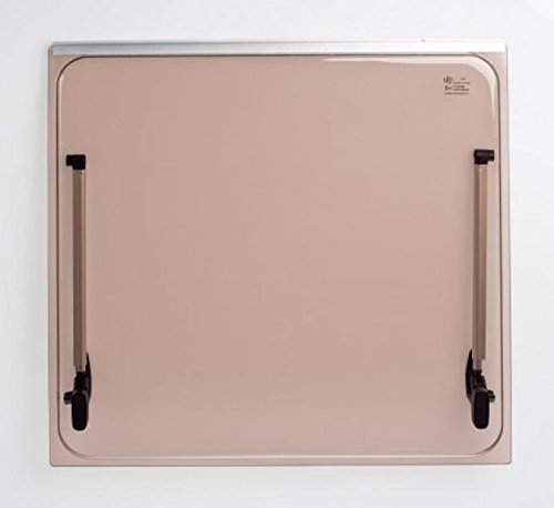 NRF srl Vetro di Ricambio 1418x534 per Finestra Camper Seitz 1450x600 - Colore Bronzo - compresi Accessori