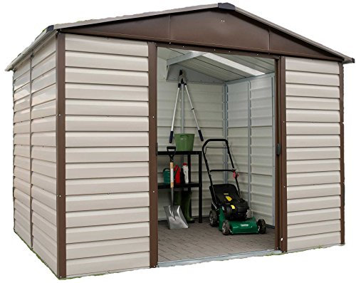 Yardmaster Shiplap 10x8ft Metal Apex Shed - Assembly Service Availble