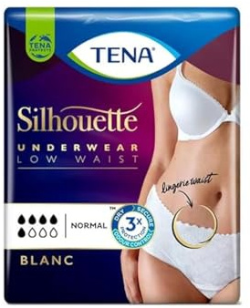 Tena Lady Silhouette Pants Normal Medium - 3 Packs of 6 (Incontinence Pants)