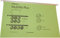 Rexel 78102 MultiFile Hängeregistermappe (15 mm Foolscap, 203x330 mm) 20 Stück grün