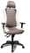 Topstar HE30P S033X Head Point RS P4, Bürostuhl, Schreibtischstuhl, inkl. höhenverstellbare Armlehnen, Kopfstütze, Polsterung weiß/hellgrau