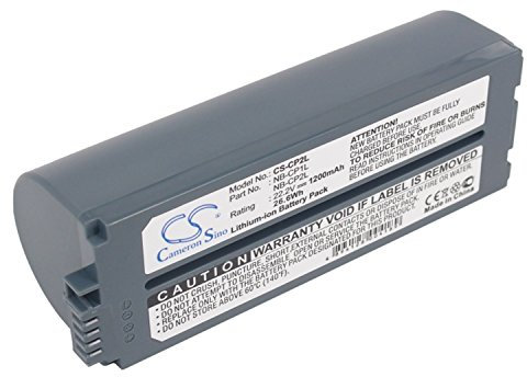 Batterie Canon Selphy CP-600, CP-510, CP-330, CP-300, CP-710 Photo Printer, Li-ion, 1200 mAh