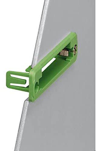 PHOENIX CONTACT IC-DFR 10 Anbaurahmen, Nennquerschnitt 2,5 mm², Grün, Anzahl der Anschlüsse 10, Artikelfamilie IC-DFR, Rastermaß 5,08 mm, 50 Stück