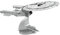 Fascinations Metal Earth MMS281 - 502672, Star Trek NCC 1701-D USS Enterprise, Konstruktionsspielzeug, 2 Metallplatinen, ab 14 Jahren