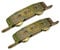1 x Pair Steel Tandem Patio Door Rollers 32mm Wheels for Sliding Doors D1973