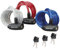 MASTER LOCK Candado Bicicleta [1,8 m Cable] [Llave] [Exterior] [Paquete Familiar - 3 Antirrobos] 8127EURTRI - Ideal para Bicicleta, Monopatín, Paseante, Cortacésped y Otro Equipo