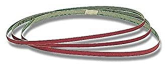 Flex Schleifband ZIRCOFLEX (10 Stück, 533x4 mm, Korn P 60, aus selbstschärfendem Zironkorund, für Stahl/Edelstahloberflächen, Schleifwerkzeug) 303.615