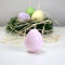 Ei Keramik Keramikei Osterei Osternest Ostern Deko Tischdeko pastell 7 cm rosa