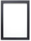 Frame Company Watson Range Black 20x16 inch Picture Photo Frame *Choice of Sizes* Fitted with Real Glass