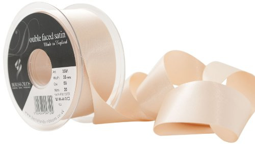 Berisfords Ribbon, Cream, 35 mm