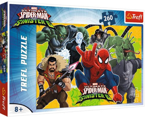 Trefl 13218 - Puzzle Spiderman in Aktion 260 Teile