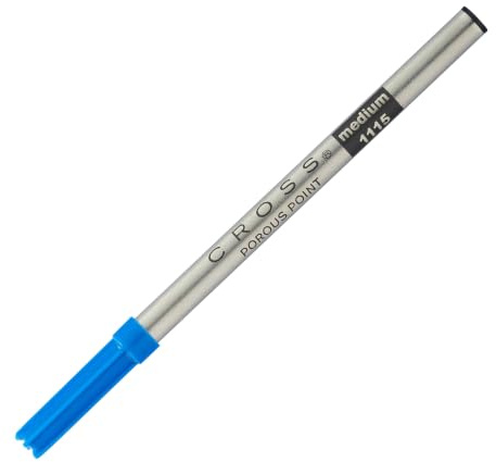 Cross Porous-Point Felt-Tip Refill for Selectip Pen, Medium Point, Blue Ink