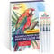 Tritart 4X Wassertankpinsel Set - Wasserpinsel Set mit Wasser Tank für Aquarellfarben - 4 Wassertankpinsel aquarell - Wasserstift Set - Water Brush Pen - Pinsel mit Wassertank