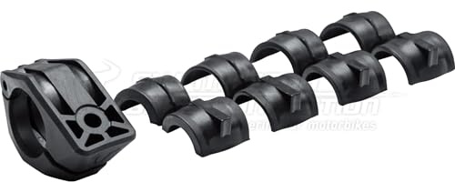 Crash Bar Clamps for Lights SW-MOTECH Black. for Ř 22/25, 4/26/27/28 mm Crash Bars