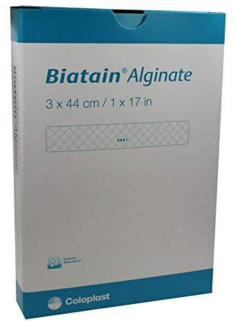 BIATAIN Alginate Tamponade 44 cm 2 g 5 St