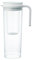 Kinto Plug Cold Tea Brewing Jug, 1.2l, White