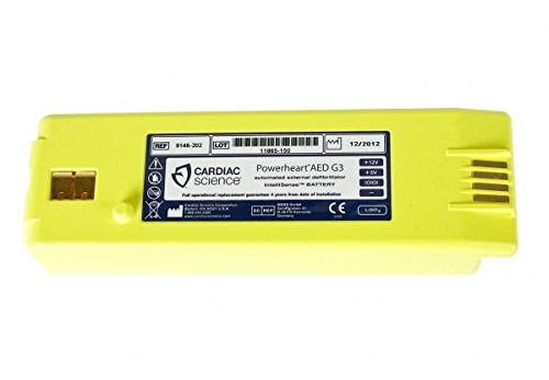 Cardiac Science Powerheart G3 & G3 Plus AED Non Rechargeable IntelliSense Lithium Battery 9146