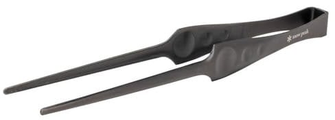 Snow Peak BBQ Pitts Pince pour barbecue, grill, foyer ou maison Acier inoxydable 27 cm