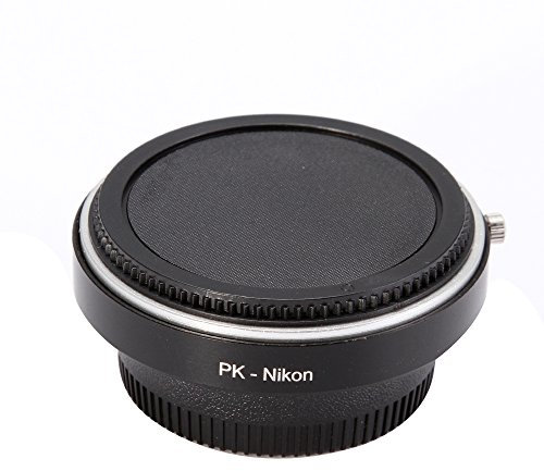 Fotga PK Nikon Lens Mount Adapter Ring With Glass For Pentax PK K Lens To Nikon D810 D750 D7200 D3300 D5500