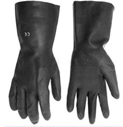 Heavy Duty Optima Tough Extra Large Rubber Gloves Industrial Flock Lined Gloves by Ramon