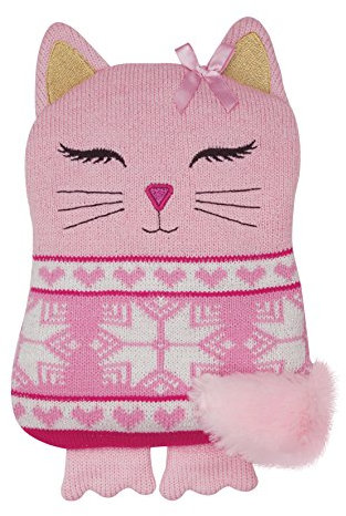 Aroma Home Cat Microwaveable Knitted Hottie