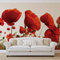 Forwall Vlies Fototapete Tapete Vliestapete Mohn AF1639VEM (104cm x 70,5cm) Photo Wallpaper Mural