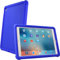TECHGEAR Schutzhülle für iPad Pro 9,7 Zoll, [Kinderfreundlich] Leichtes Koffer Silikon Soft Shell Anti-Rutsch-Shockproof + Displayschutzfolie. Hülle für iPad Pro 9,7 - Blau