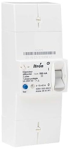ITRON - Disjoncteur EDF 15/45A 230V Sélectif