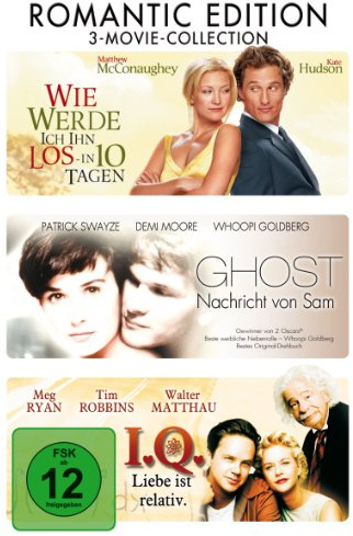Wie werde ich ihn los in 10 Tagen / Ghost / I.Q. [3 DVDs]