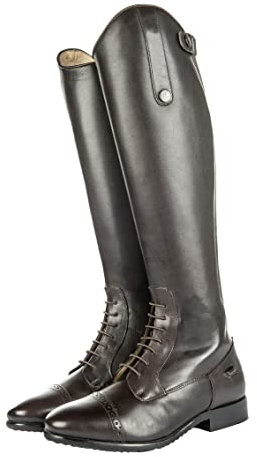 HKM, Reitstiefel -Valencia-, Langlänge/Enge Weite, Stivali da equitazione, Uomo, Nero, 41 EU