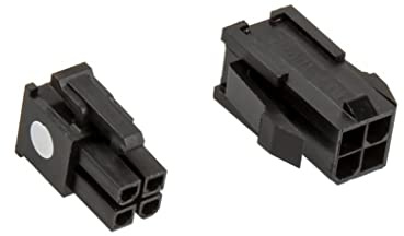 Cablemod cm-con-4atx-r 4 Pin ATX schwarz Aderverbinder – Verbinder Fäden (schwarz)