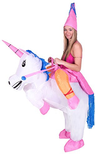 Bodysocks® Déguisement Licorne Gonflable Adulte