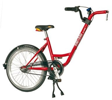 Diverse Unisex – Erwachsene Trailer add + bike-3091803200 Bike, Rot, One Size